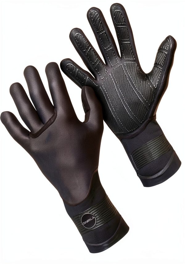 O'Neill Black Diving Gloves Techno Butter-0