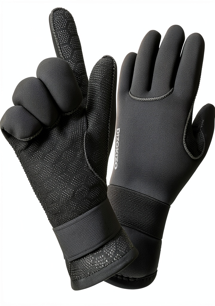Neoprene Diving Gloves in use