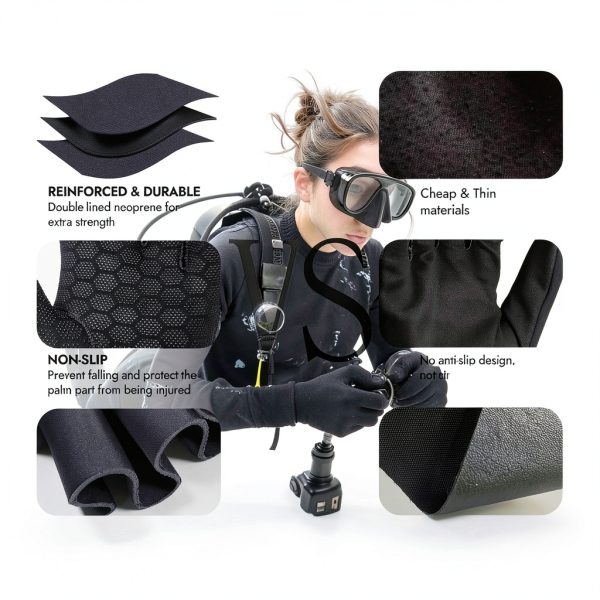 Neoprene Diving Gloves PAWHITS Small-2