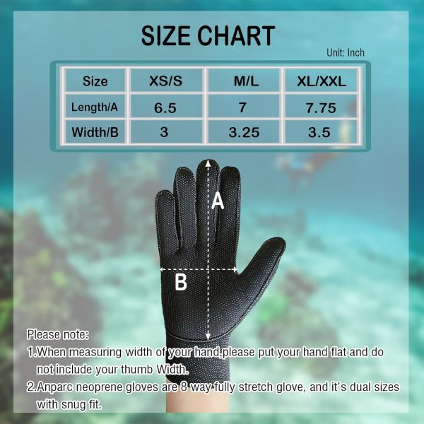 Diving Gloves by AnParc Neoprene Waterproof-1