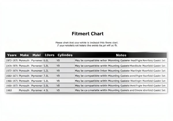 Distributor Mounting Gasket PartCatalog OE-0