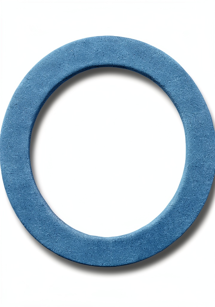 Installing Fel-Pro Mounting Gasket for Automotive Replacement on a wooden bench