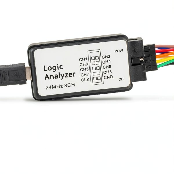 FancyWhoop 8 Channel Logic Analyzer 24MHz Sampling 8T Storage-1