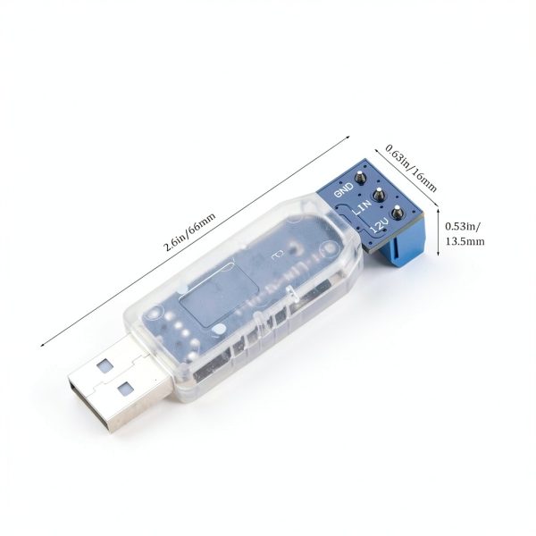 ZORZA USB to LIN Bus Analyzer Controller 16-Channel Slave Support-5