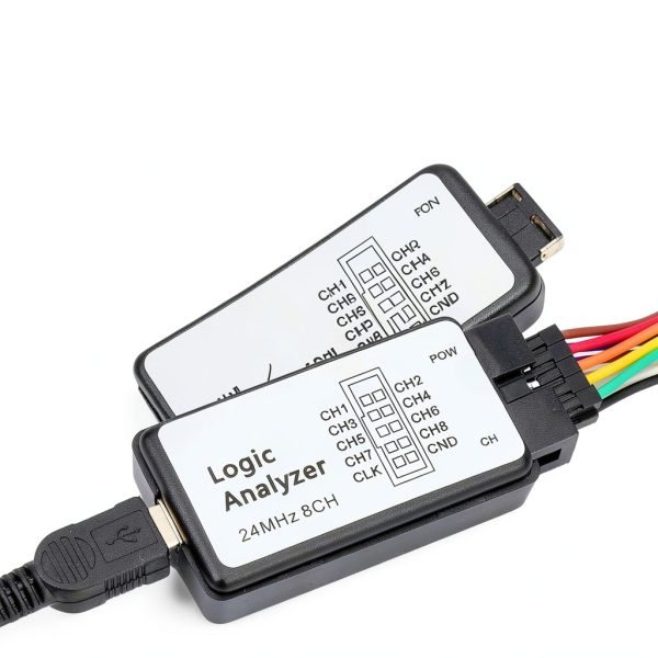 FancyWhoop 8 Channel Logic Analyzer 24MHz Sampling 8T Storage-2