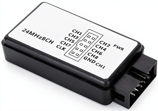 USB Logic Analyzer ViaGasaFamido 8-Channel 24MHz DSLogic Plus-5