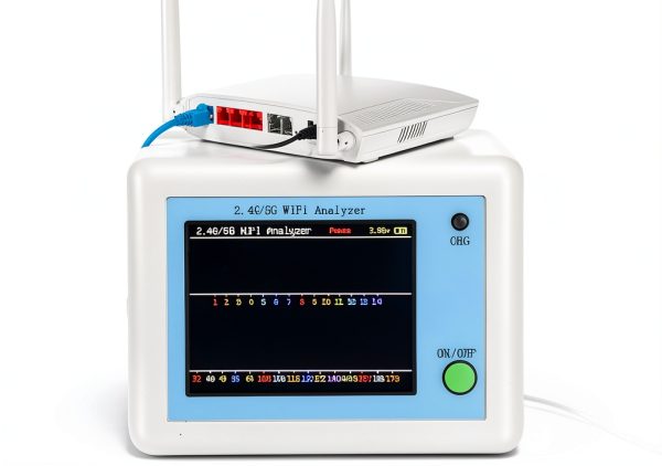 Analyzer Luqeeg 2.4" TFT Analyzer with Light Indicator and 4h Standby-5