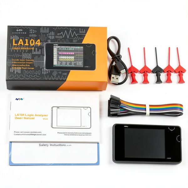 Digital Logic Analyzer LA104 CYSune 4 Channel 100MHz 2.8" Screen-5