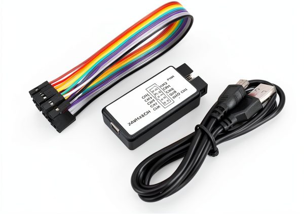 USB Logic Analyzer ViaGasaFamido 8-Channel 24MHz DSLogic Plus-4