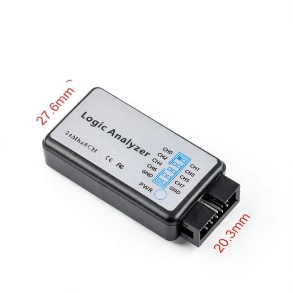 USB Logic Analyzer DUTTY 24MHz 8-Channel EMI Ferrite Ring USB Cable-2