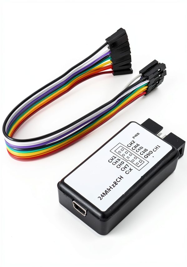 USB Logic Analyzer ViaGasaFamido 8-Channel 24MHz DSLogic Plus-6