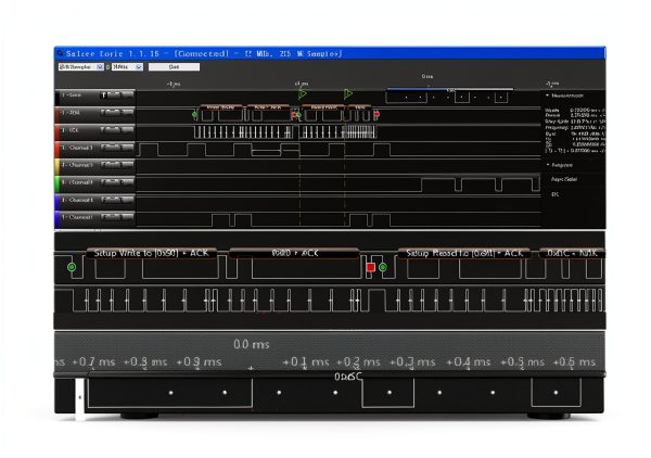 24MHz 8 Channel USB Logic Analyzer by Azuocn 2 Set with EMI Ring-1