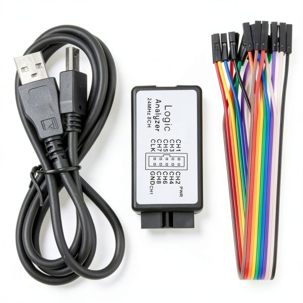 USB Logic Analyzer UMLOFE 2pcs 8 Channel 24MHz for Arduino ARM FPGA-1