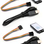 24MHz 8 Channel USB Logic Analyzer by Azuocn 2 Set with EMI Ring-0