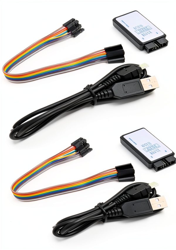 24MHz 8 Channel USB Logic Analyzer by Azuocn 2 Set with EMI Ring-0
