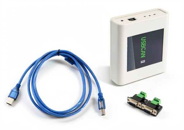 USB to CAN Analyzer Double Way USBCAN II Debugger by Walfront Fast-3