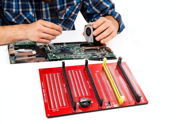 RAM Memory Diagnostic Analyzer Tester 4 in 1 Desktop DDR3 DDR4 DDR5 Tester Card Light-4