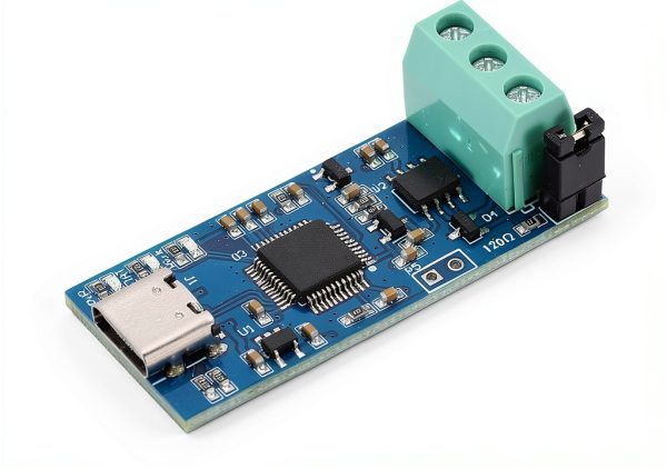 USB CAN Bus Module Culnflun Type-C LED CAN Transceiver for-5
