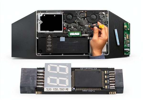 TL631 Mini Motherboard Analyzer Card by ViaGasaFamido PCIe LPC Kit-6